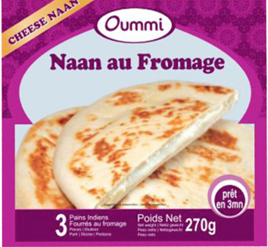 Naan au fromage